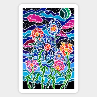 Zoe's Flowers Sticker